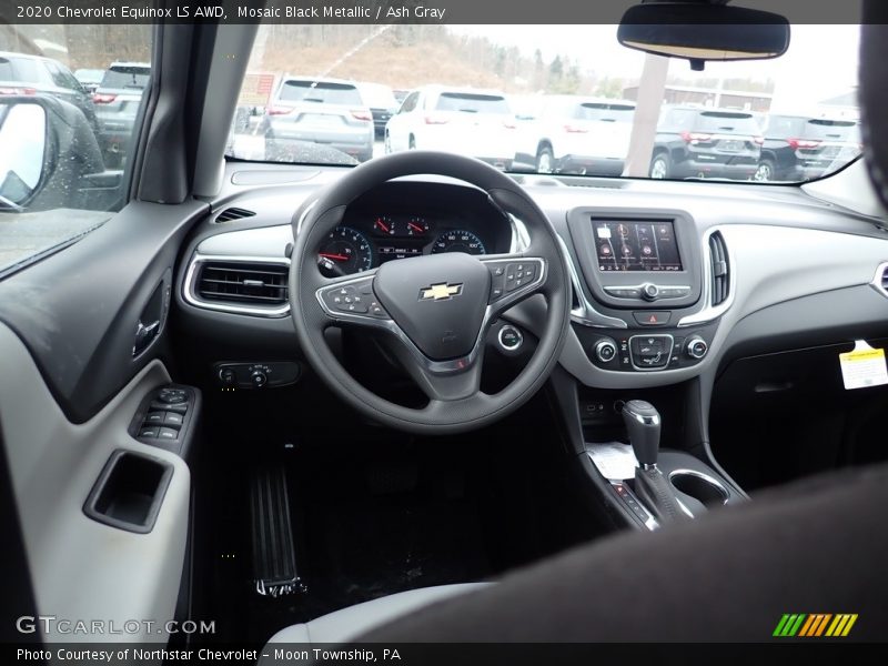Mosaic Black Metallic / Ash Gray 2020 Chevrolet Equinox LS AWD
