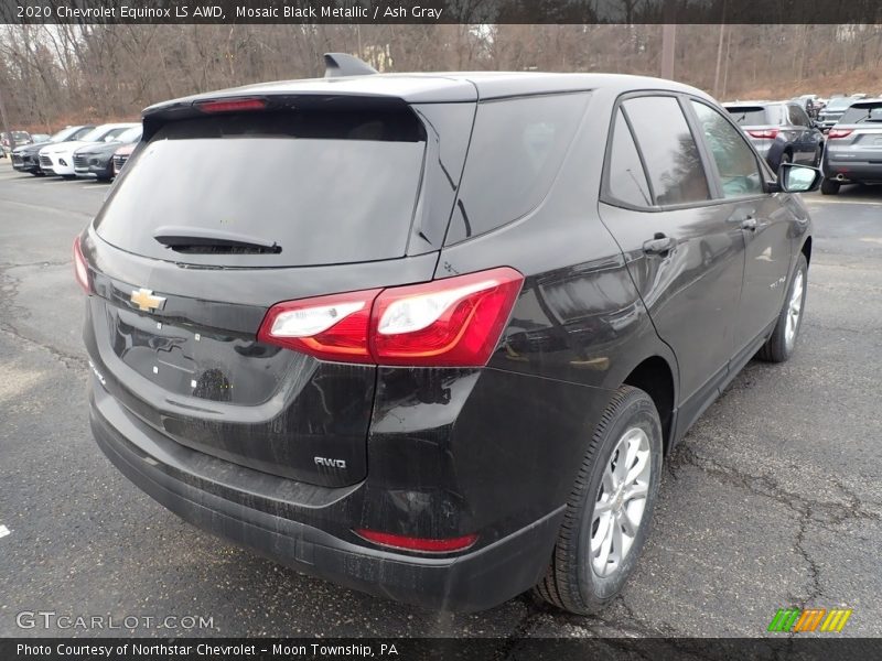 Mosaic Black Metallic / Ash Gray 2020 Chevrolet Equinox LS AWD