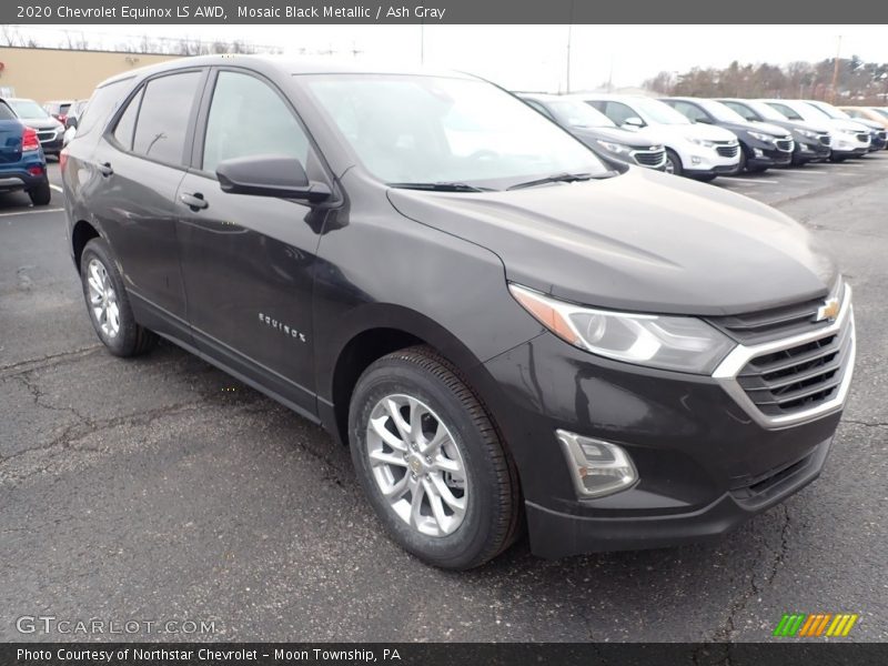 Mosaic Black Metallic / Ash Gray 2020 Chevrolet Equinox LS AWD