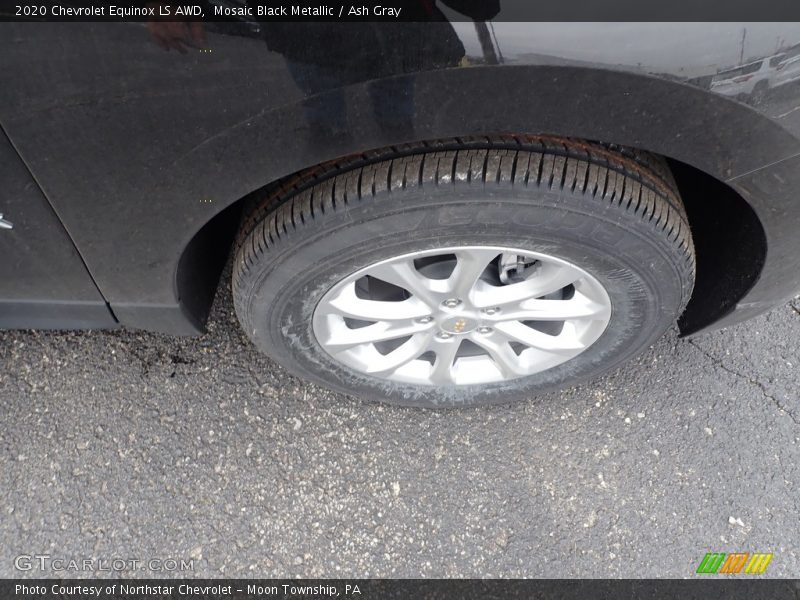 Mosaic Black Metallic / Ash Gray 2020 Chevrolet Equinox LS AWD