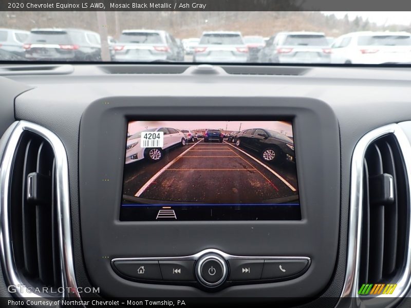 Mosaic Black Metallic / Ash Gray 2020 Chevrolet Equinox LS AWD