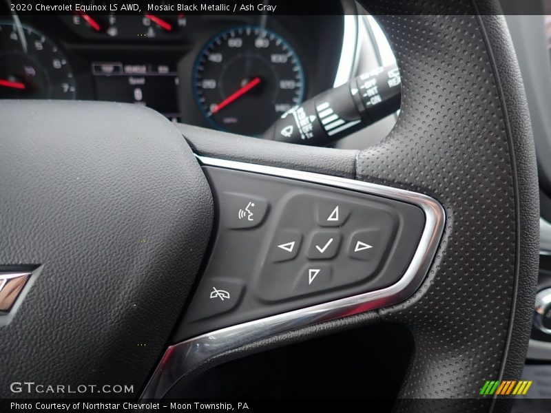 Mosaic Black Metallic / Ash Gray 2020 Chevrolet Equinox LS AWD