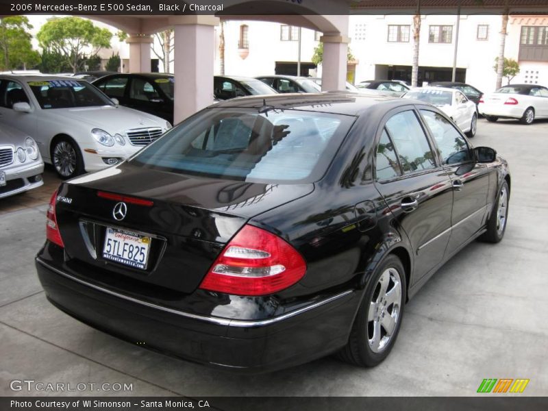 Black / Charcoal 2006 Mercedes-Benz E 500 Sedan