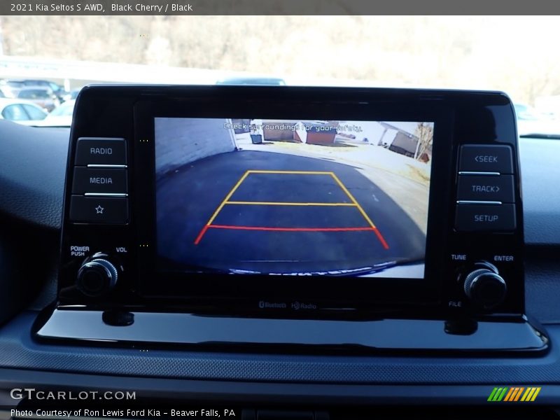 Black Cherry / Black 2021 Kia Seltos S AWD