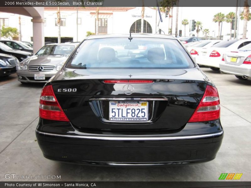 Black / Charcoal 2006 Mercedes-Benz E 500 Sedan