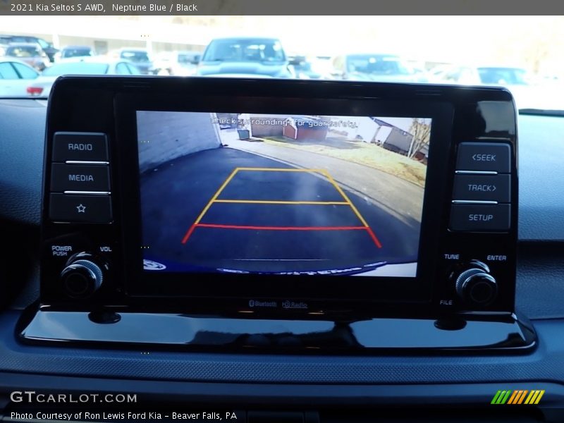 Neptune Blue / Black 2021 Kia Seltos S AWD