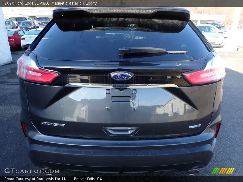 Magnetic Metallic / Ebony 2020 Ford Edge SE AWD