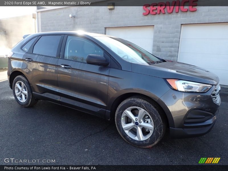 Magnetic Metallic / Ebony 2020 Ford Edge SE AWD