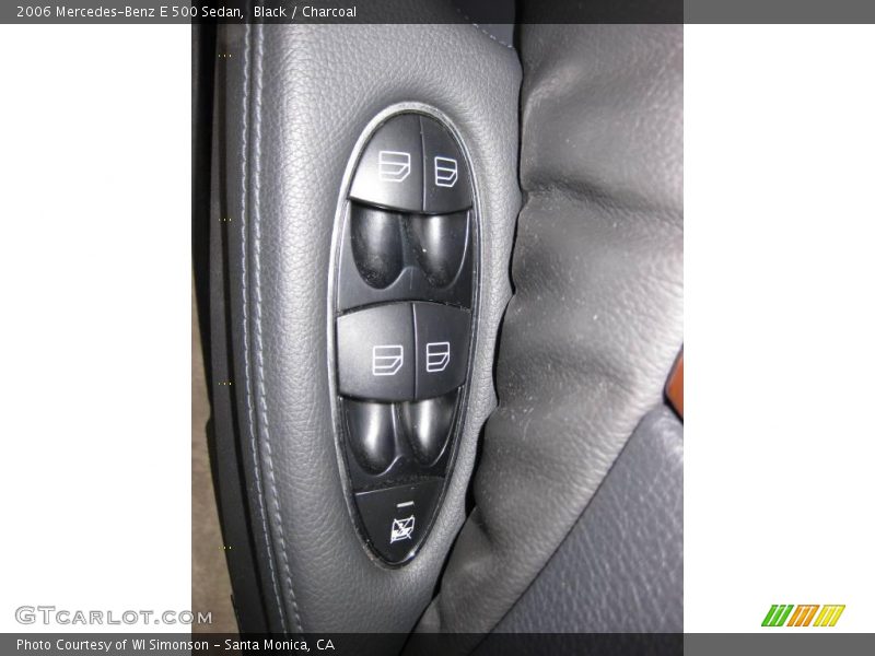 Black / Charcoal 2006 Mercedes-Benz E 500 Sedan