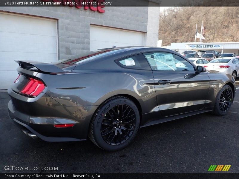 Magnetic / Ebony 2020 Ford Mustang GT Premium Fastback