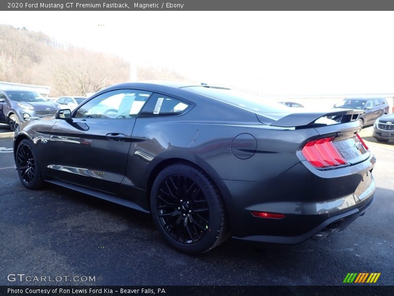 Magnetic / Ebony 2020 Ford Mustang GT Premium Fastback