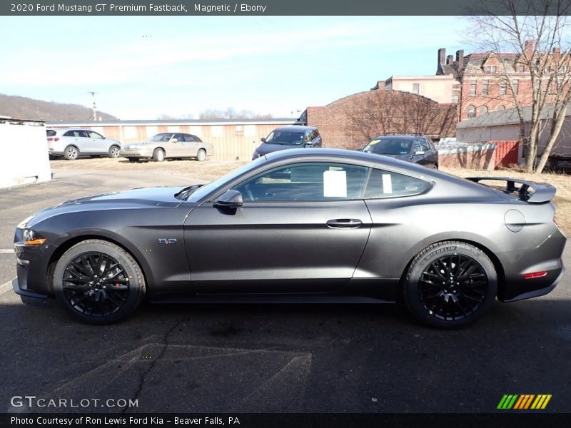 Magnetic / Ebony 2020 Ford Mustang GT Premium Fastback