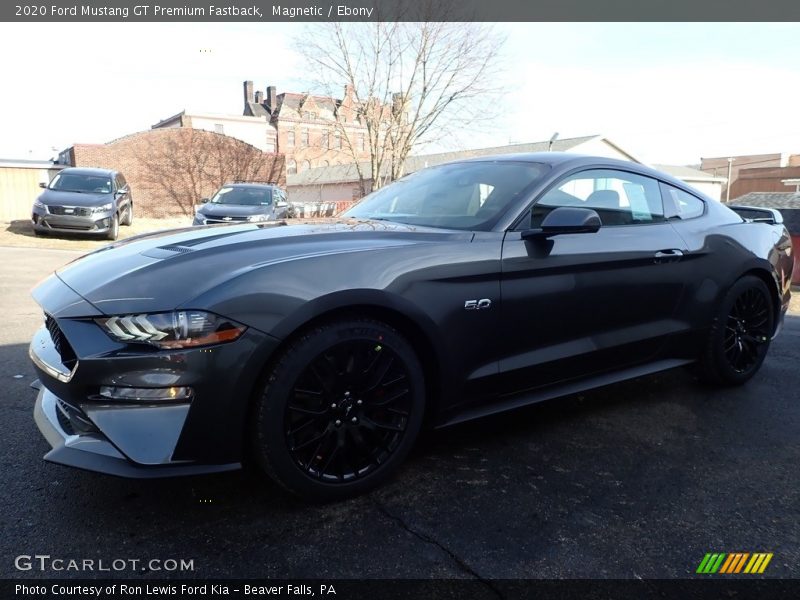 Magnetic / Ebony 2020 Ford Mustang GT Premium Fastback