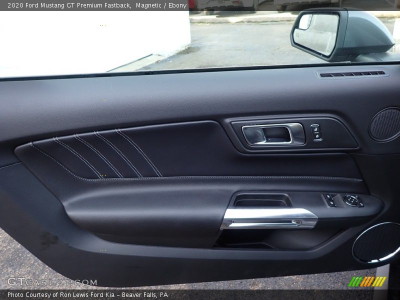Door Panel of 2020 Mustang GT Premium Fastback