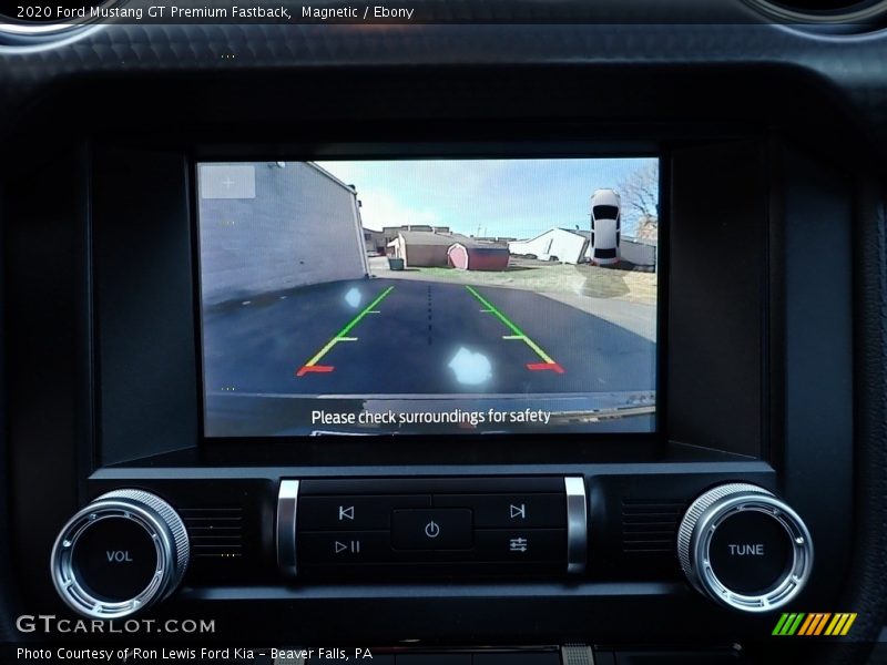 Controls of 2020 Mustang GT Premium Fastback