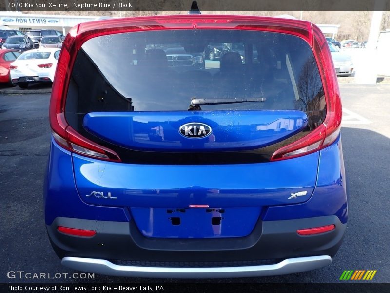 Neptune Blue / Black 2020 Kia Soul X-Line