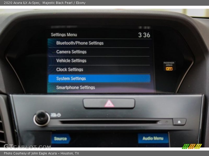 Majestic Black Pearl / Ebony 2020 Acura ILX A-Spec