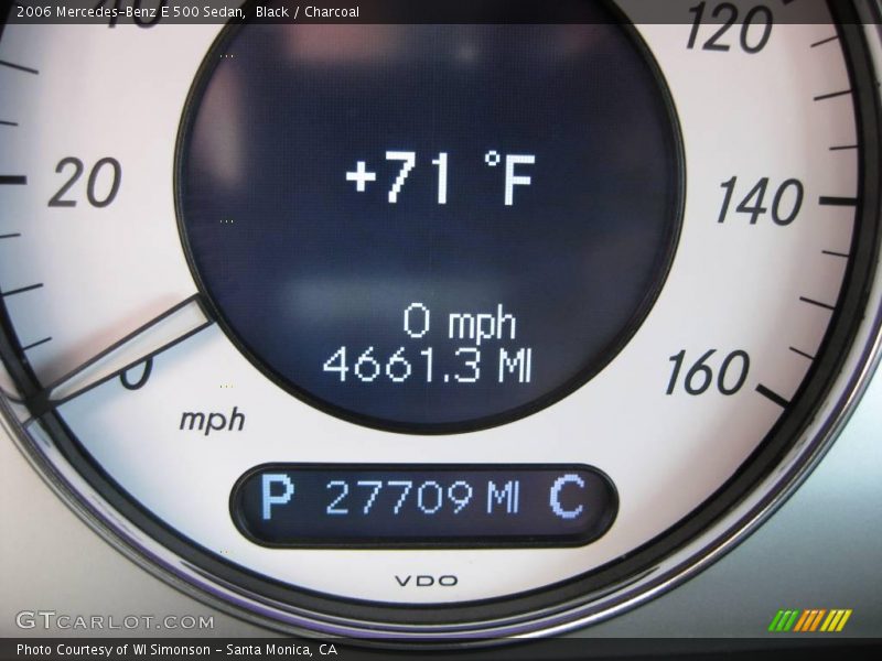 Black / Charcoal 2006 Mercedes-Benz E 500 Sedan