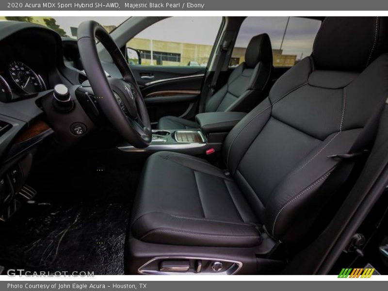Majestic Black Pearl / Ebony 2020 Acura MDX Sport Hybrid SH-AWD