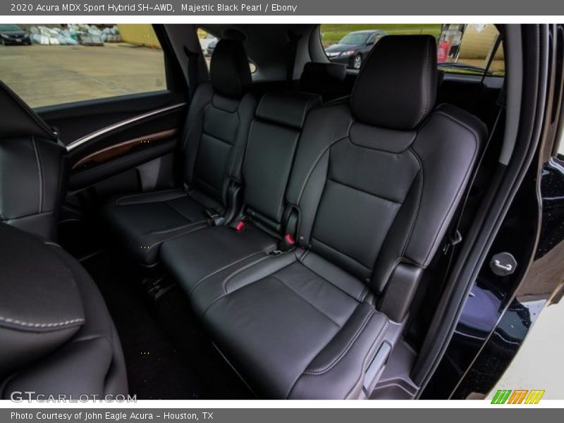 Majestic Black Pearl / Ebony 2020 Acura MDX Sport Hybrid SH-AWD