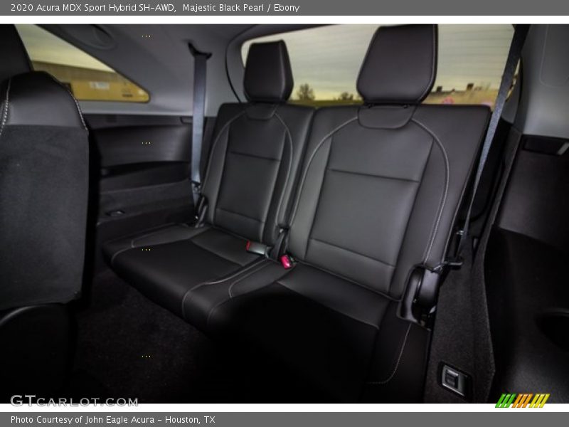 Majestic Black Pearl / Ebony 2020 Acura MDX Sport Hybrid SH-AWD