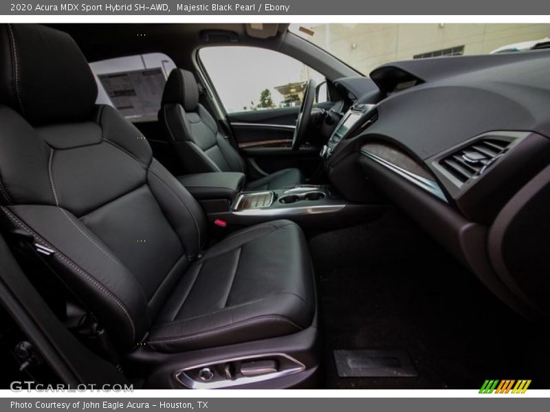 Majestic Black Pearl / Ebony 2020 Acura MDX Sport Hybrid SH-AWD