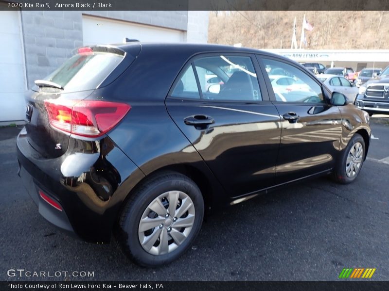 Aurora Black / Black 2020 Kia Rio S