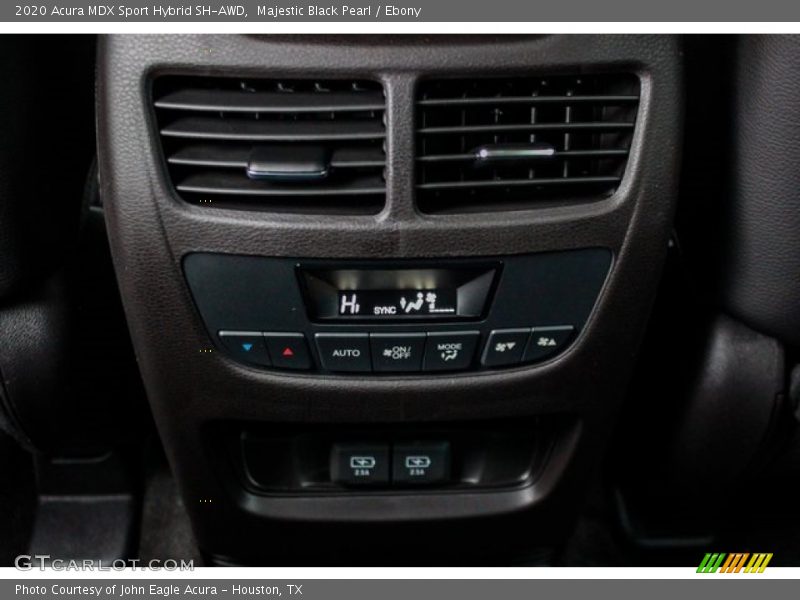 Majestic Black Pearl / Ebony 2020 Acura MDX Sport Hybrid SH-AWD