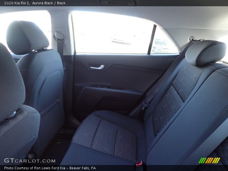 Aurora Black / Black 2020 Kia Rio S
