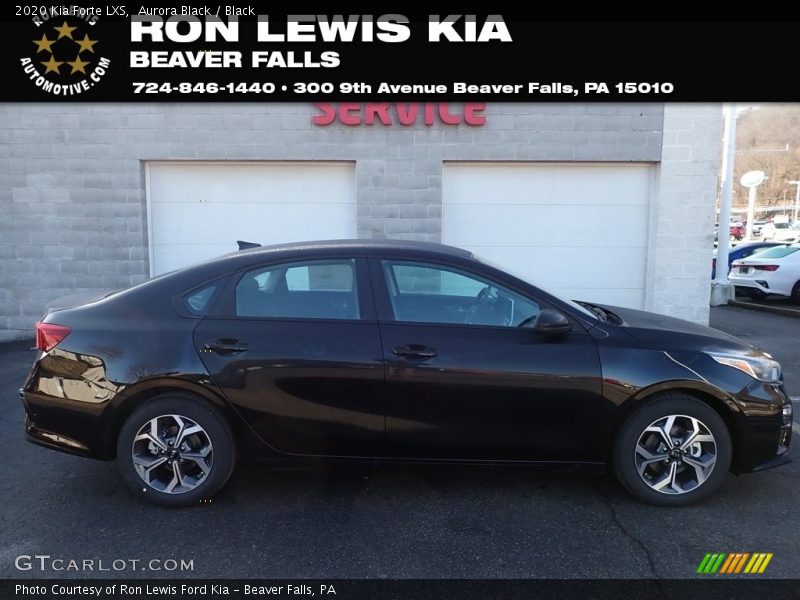 Aurora Black / Black 2020 Kia Forte LXS