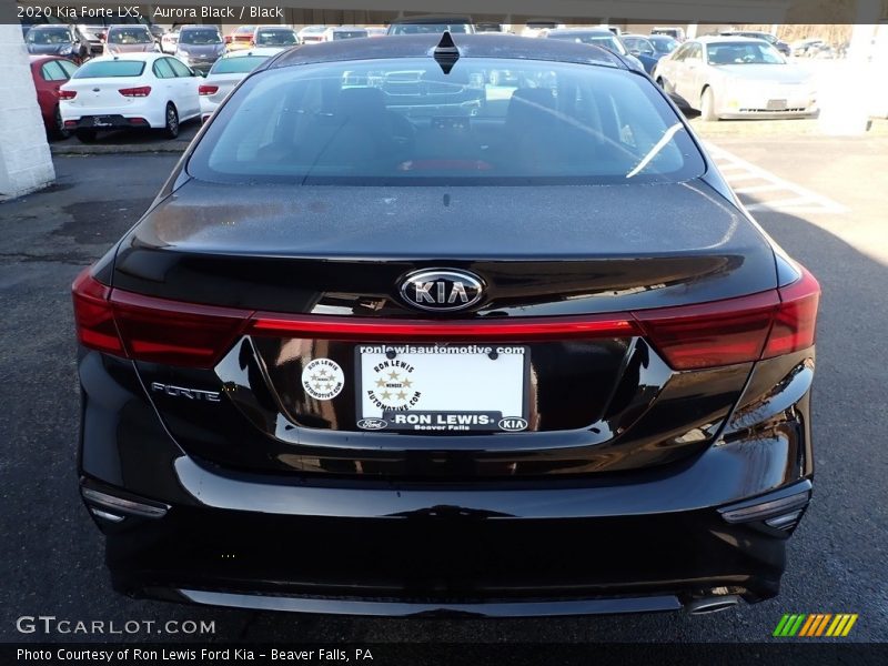 Aurora Black / Black 2020 Kia Forte LXS