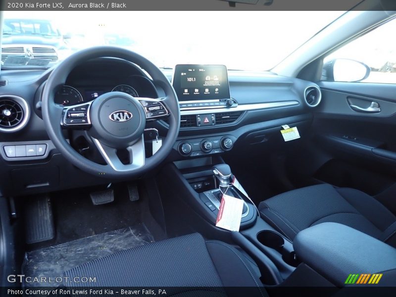 Aurora Black / Black 2020 Kia Forte LXS