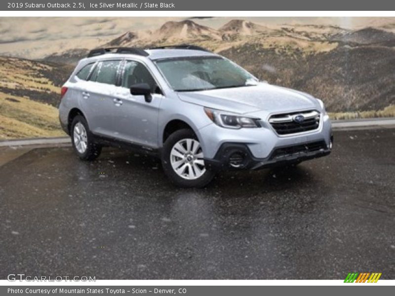 Ice Silver Metallic / Slate Black 2019 Subaru Outback 2.5i