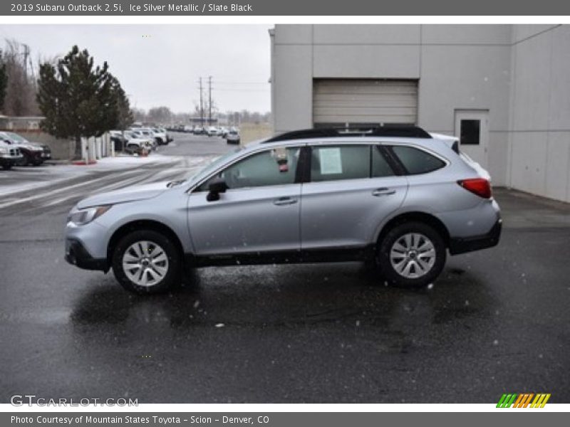 Ice Silver Metallic / Slate Black 2019 Subaru Outback 2.5i