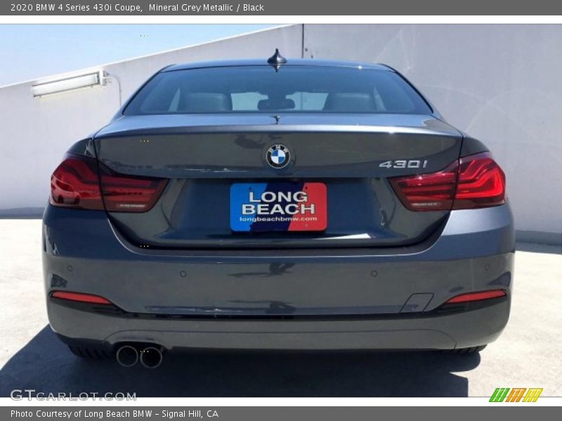 Mineral Grey Metallic / Black 2020 BMW 4 Series 430i Coupe