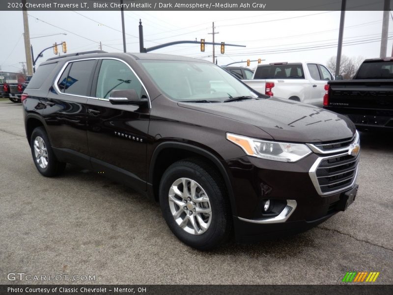 Black Cherry Metallic / Dark Atmosphere/­Medium Ash Gray 2020 Chevrolet Traverse LT