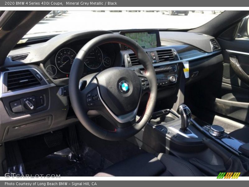 Mineral Grey Metallic / Black 2020 BMW 4 Series 430i Coupe