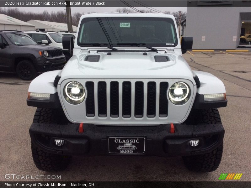 Bright White / Black 2020 Jeep Gladiator Rubicon 4x4