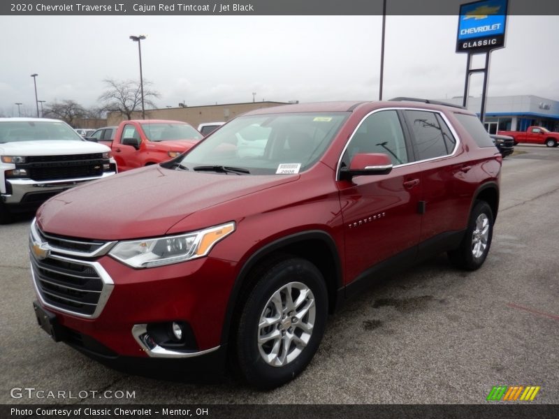 Cajun Red Tintcoat / Jet Black 2020 Chevrolet Traverse LT