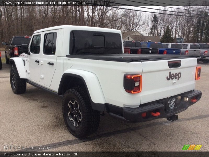 Bright White / Black 2020 Jeep Gladiator Rubicon 4x4