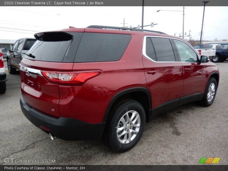 Cajun Red Tintcoat / Jet Black 2020 Chevrolet Traverse LT
