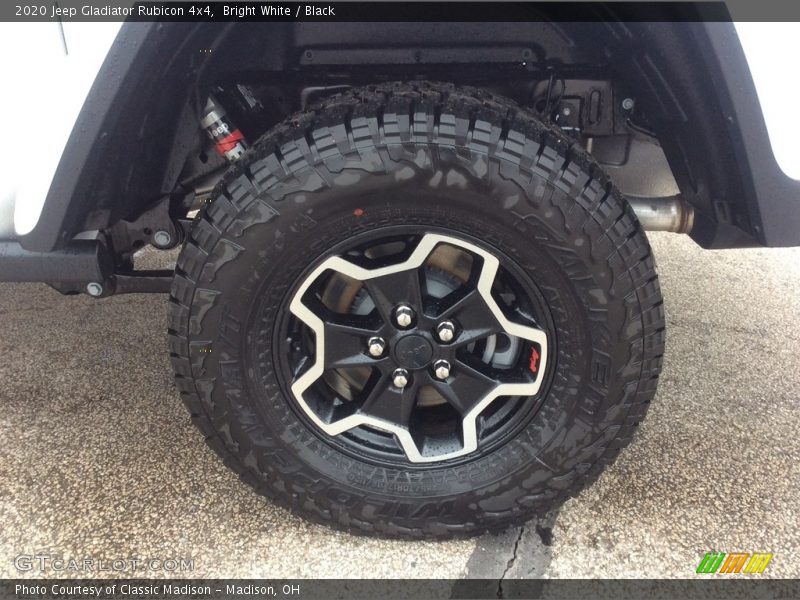 Bright White / Black 2020 Jeep Gladiator Rubicon 4x4