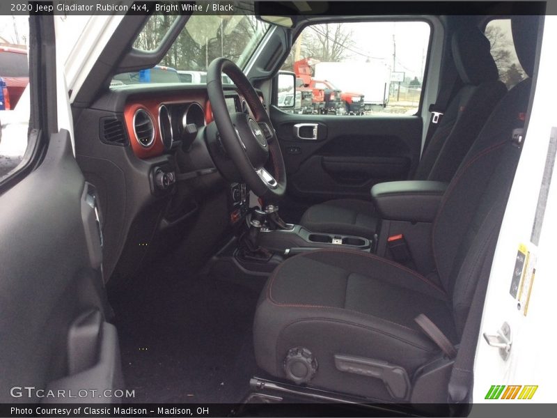 Bright White / Black 2020 Jeep Gladiator Rubicon 4x4