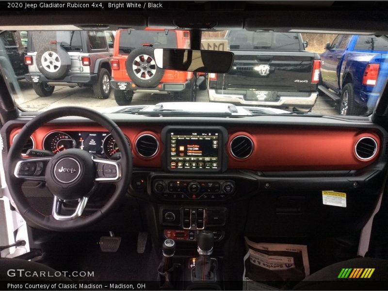 Bright White / Black 2020 Jeep Gladiator Rubicon 4x4