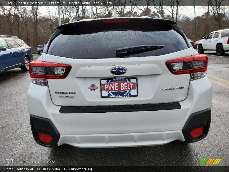 Crystal White Pearl / Black 2020 Subaru Crosstrek 2.0 Premium