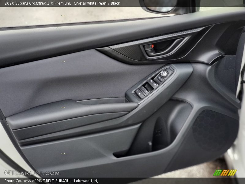Crystal White Pearl / Black 2020 Subaru Crosstrek 2.0 Premium