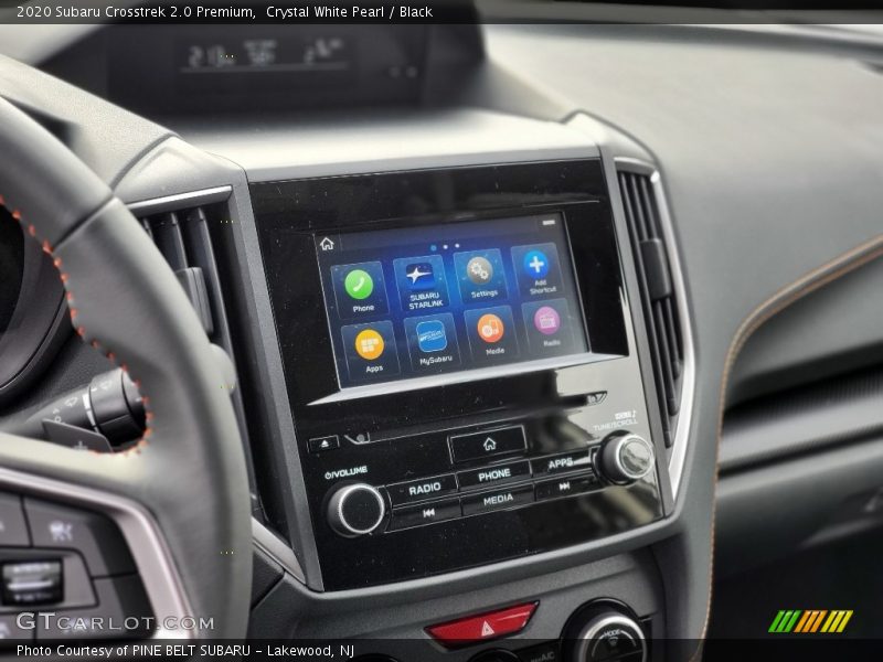 Crystal White Pearl / Black 2020 Subaru Crosstrek 2.0 Premium
