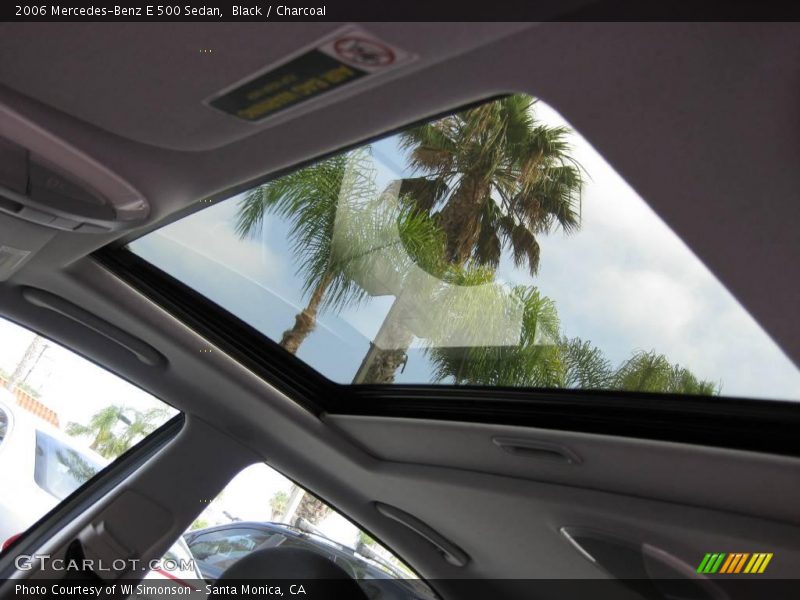 Black / Charcoal 2006 Mercedes-Benz E 500 Sedan