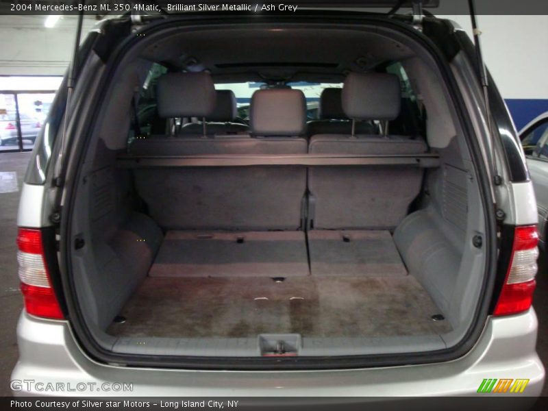 Brilliant Silver Metallic / Ash Grey 2004 Mercedes-Benz ML 350 4Matic