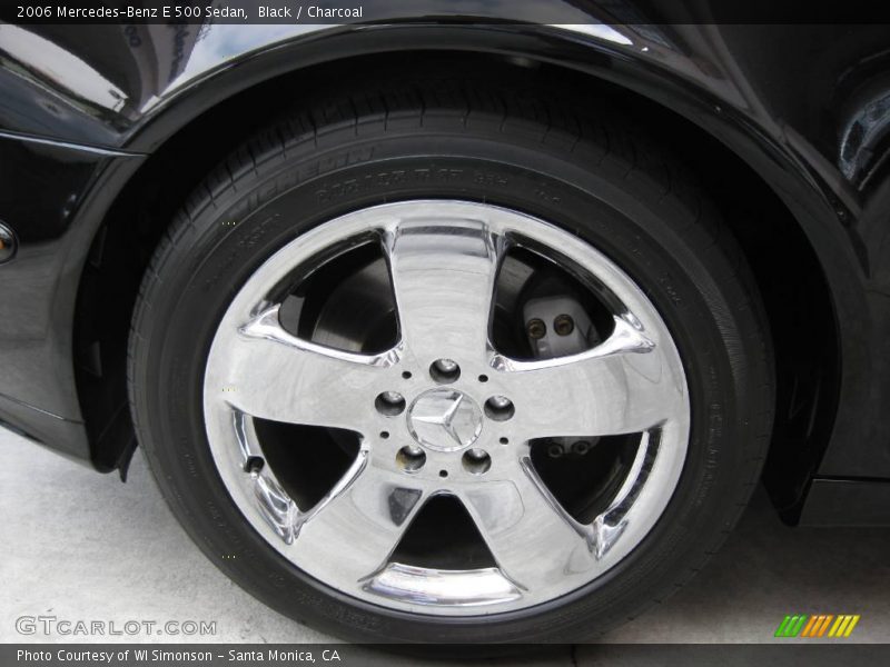 Black / Charcoal 2006 Mercedes-Benz E 500 Sedan